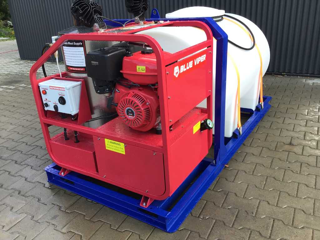 2024 - Blue Viper - Industrial Hot Water 276 bar - Pressure washer with tank