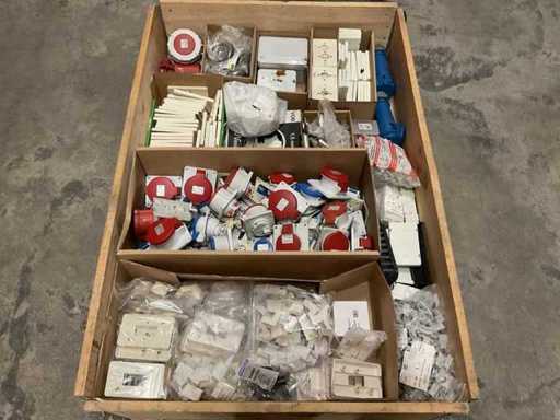 Charge von Installationsmaterialien