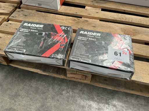 Raider RD-ID44 Boormachine (2x)