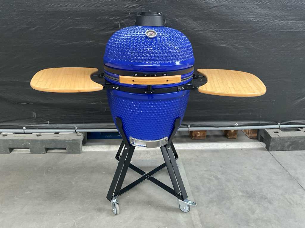 Kamado grill  ( 21 inch ) - blauw