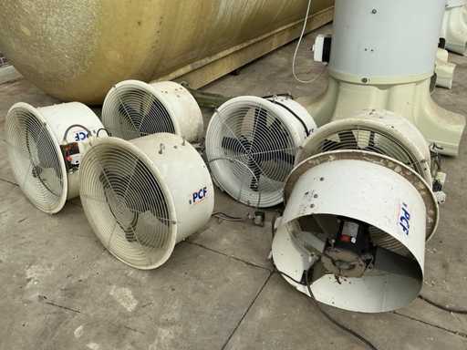 Ventilators stal (5x)