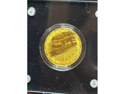 Leggende in Oro | 100 franchi CFA Niger 999 oro finito 1/500oz | Orient Express