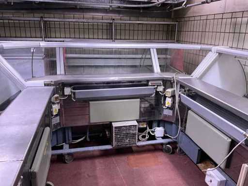 Linde Refrigerated display counter L-shaped