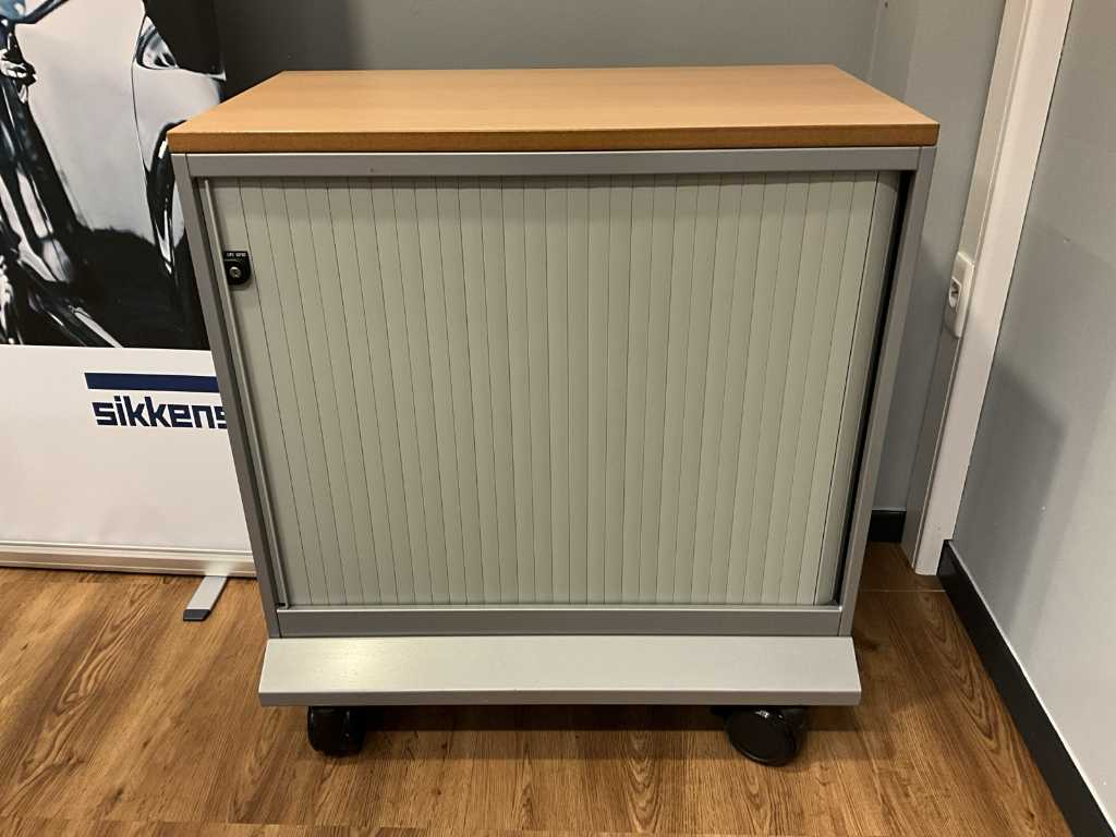 2x Mobile roller shutter cabinet AHREND