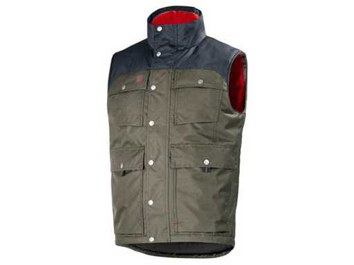 Bodywarmer - khaki charcoal - size L (8x)