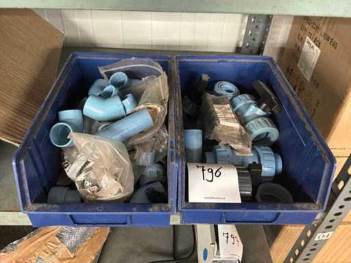 Lotto di accoppiamenti in PVC