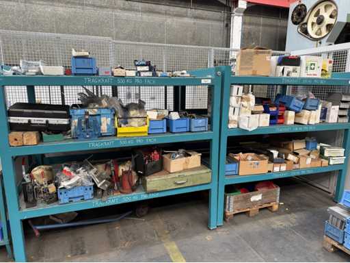   Workshop shelf with contents