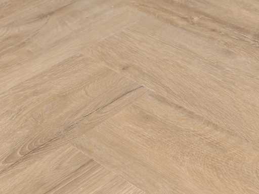 25 m2 PVC SPC a spina di pesce - 610 x 150 x 5 mm