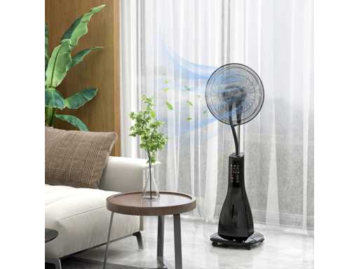 Pedestal Fan Fogger 90W afstandsbedieningstimer