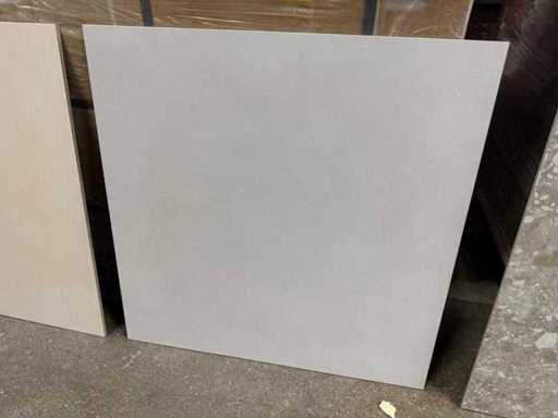 Keramikfliesen hellgrau 60x60 28,8 m²