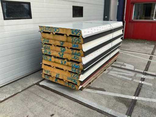 Sab profile - D 100/130 - Sandwich panels (10x) 23 m2