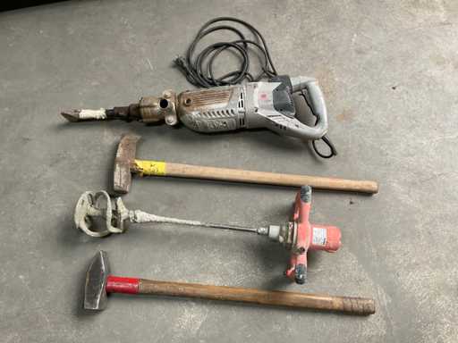 Hilton, Atika Breekhamer, betonmenger, mokers