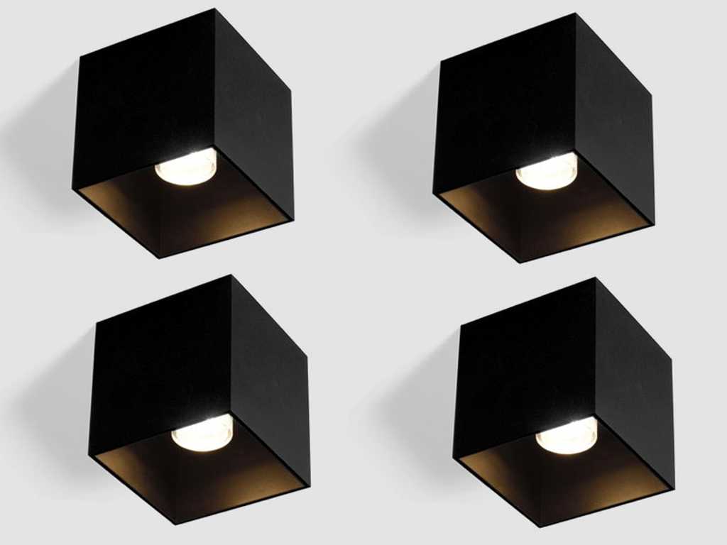 16 x GT Skura S ceiling spotlight black