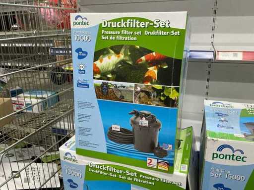 Zestaw filtrów ciśnieniowych Pontec PondoPress 10000 (2x)