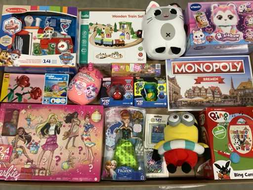 Nowe zabawki, w tym Lego i Pokemon