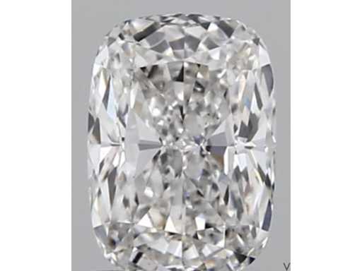 Diamant crescut în laborator, 0,52 ct, formă de pernă, tăiat liber