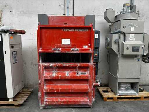 2015 Orwak Kompaktor 3420 Vertikalballen/Abfallpresser