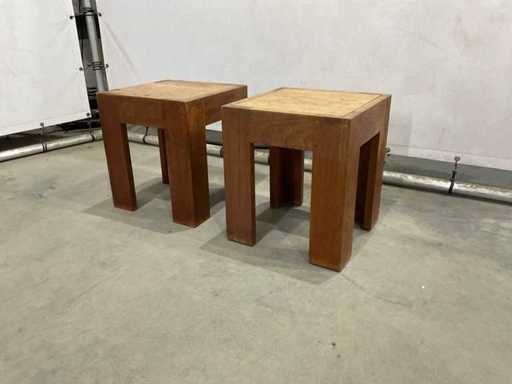 Bijzettafel (2x)