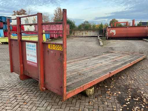 Plancher plat à chargement