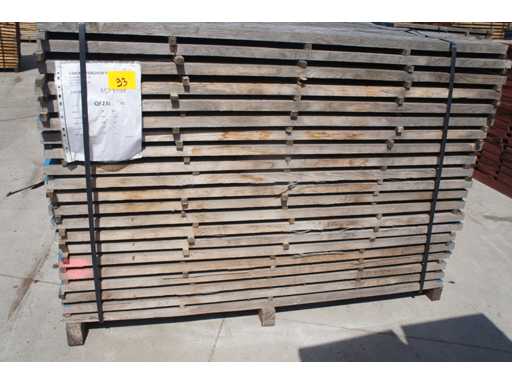 1,03 m³ Scânduri de stejar 30mm rustic