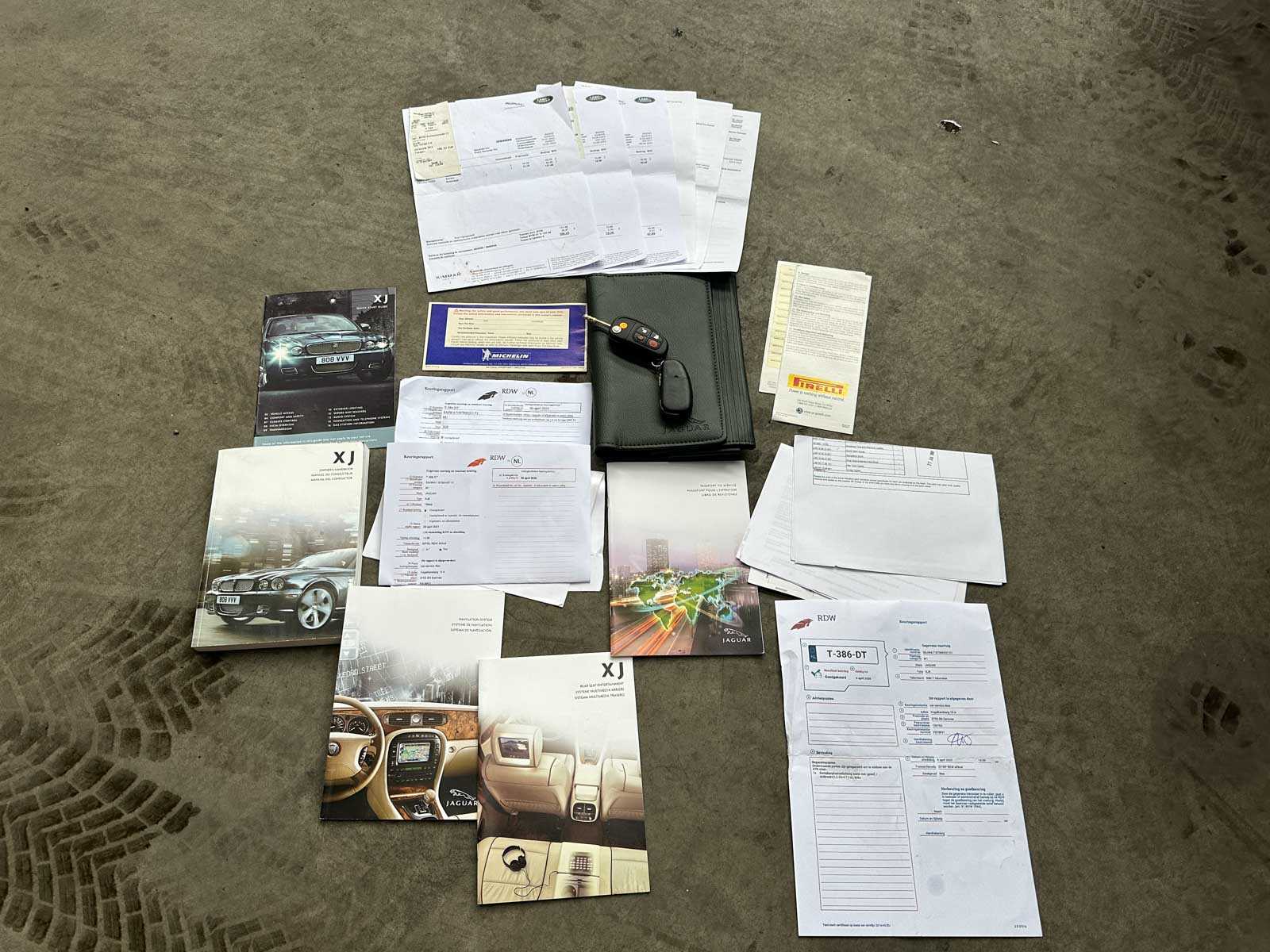 Jaguar XJ 4.2 V8 298pk 2008, T-386-DT Youngtimer