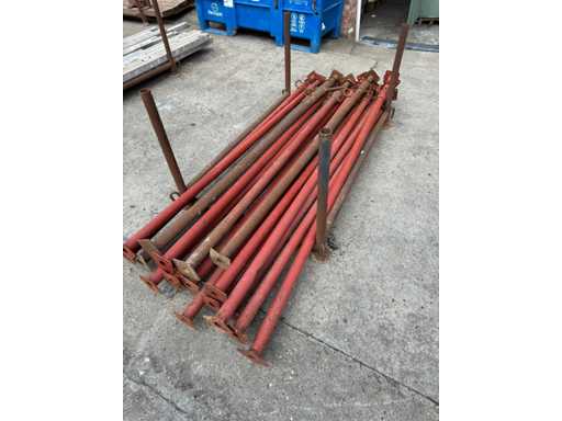 Lot van Schroefstempels met stapelrek Schroefstempel