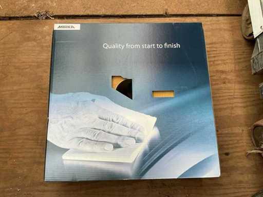Papier sablé Mirka Goldflex Soft P 800 (200x)
