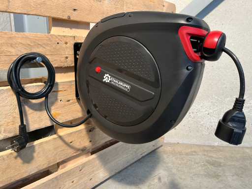 Stahlgruppe 20 meter Verlengkabelhaspel