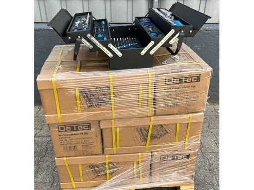 DeTec. - Palettenware - Werkzeugkiste 86 tlg. (10x)