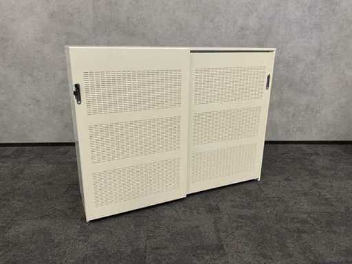 Voortman - acoustic sliding door cabinet with key
