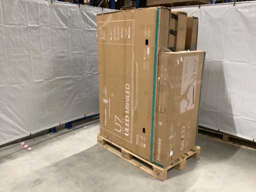 Téléviseurs à palettes Retour de marchandises - 6 articles