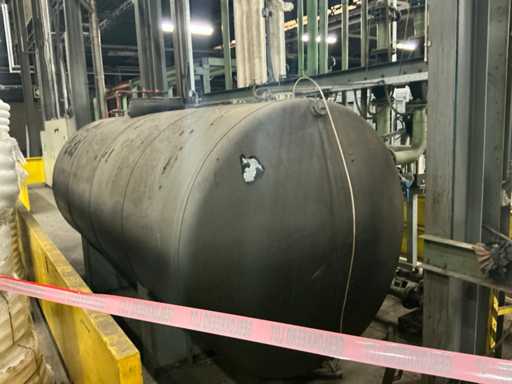 Horizontale opslagtank met Grundfos pompen