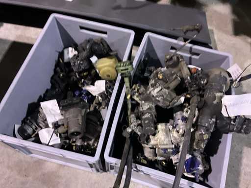 Partij MAN remkrachtregelaars, 4 kringsventielen en voetremventielen