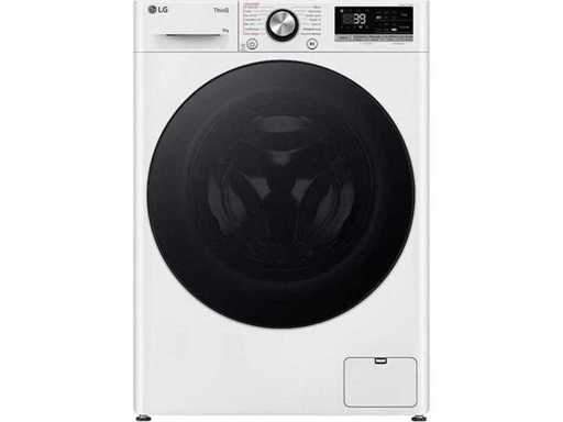 LG F94R76WHST Washing Machine 9 kg 1400 rpm – AI DD, Steam, TurboWash 360, Front Loader LG F94R76WHST Washing Machine 9 kg 1400 rpm 