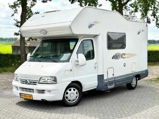 Fiat Ducato 2.8 JTD kampeerwagen DueErre camper R-496-VR 