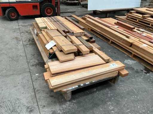 Lot de bois massif Framire-Ramin