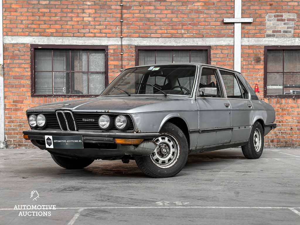 BMW 525 2.5 150pk 1981 Oldtimer (Origineel-NL), GS-65-HV