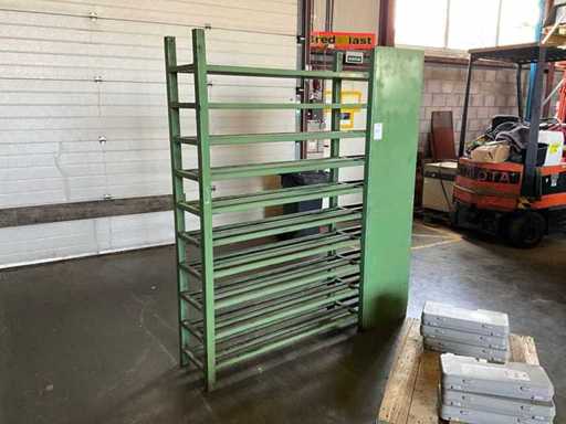 Scaffalature in acciaio per magazzini