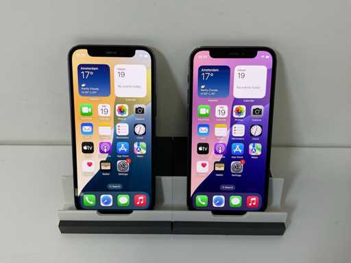 Apple iPhone 12 Mini - 64 GB - Nero (2x)