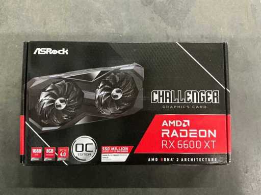ASRock AMD Radeon RX 6600 XT Challenger Grafikkarte