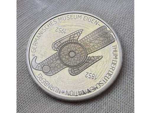 Germanisches Nationalmuseum Nürnberg Gedenkmedaille 1992