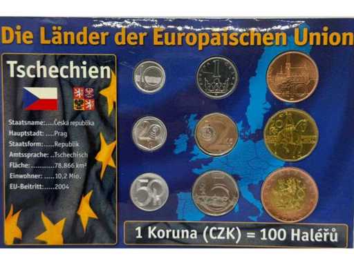 Euro pattern coin set – Bulgaria 2007