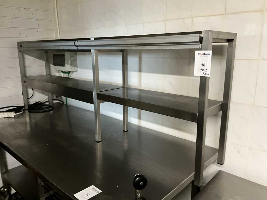 Stainless steel extension rack