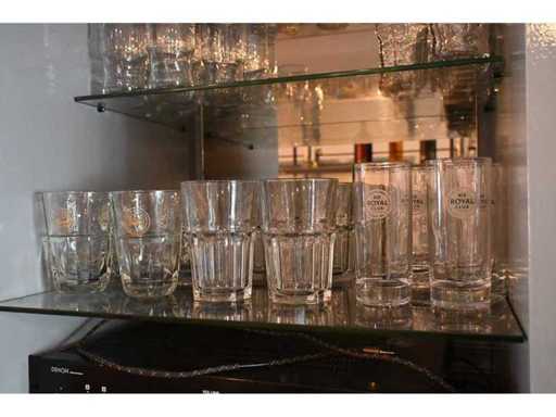 Royal Club / Pepsi / Lipton – Batch Glassware (120 Stück)