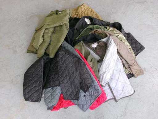 Voering voor Jackets Mix, gebruikt, in 3 houten dozen (G2) (138x) 