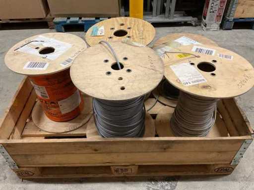 Viel Signaldraht, 5 Spulen