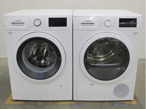 Bosch Serie|6 EcoSIlence Drive Wasmachine & Bosch Serie|6 Wasdroger