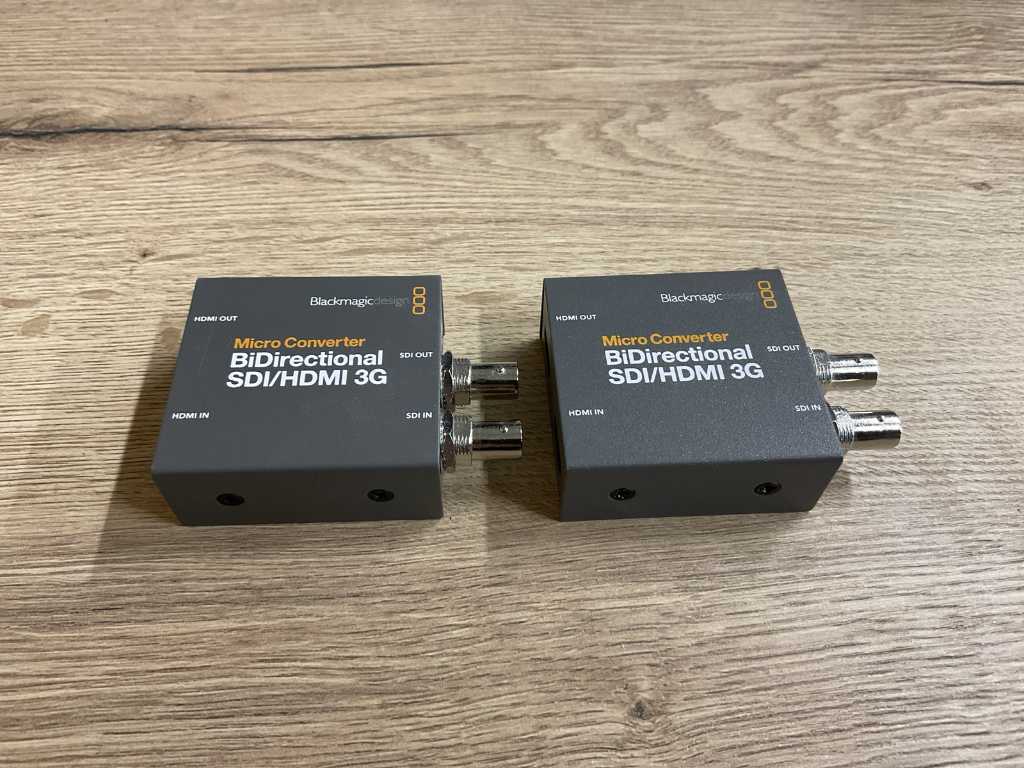 Blackmagic Bidirektionaler SDI/HDMI 3G Micro Konverter (2x)