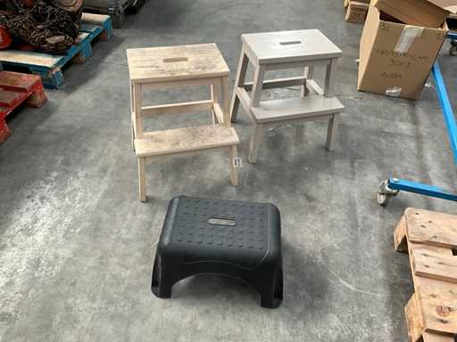 Diverse opstapjes (3x)