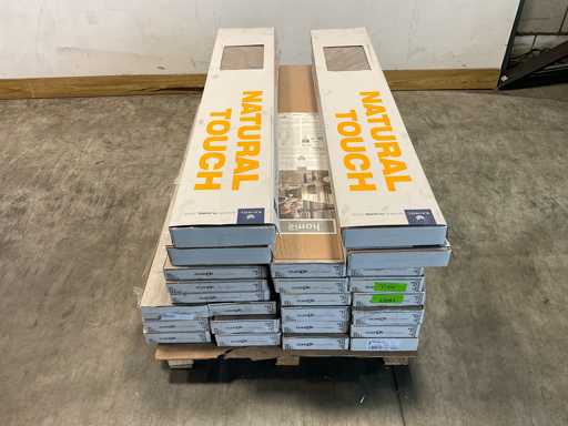 Laminaat – diverse soorten, ca. 57m²